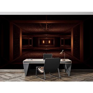 3 Boyutlu Derinlik, Tünel Duvar Kağıdı Baskı - Dkm085124