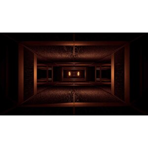 3 Boyutlu Derinlik, Tünel Duvar Kağıdı Baskı - Dkm085124