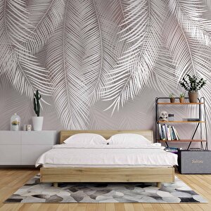 Soft Tüy Desenli Duvar Kağıdı Baskı - Dkm103010 350x200 cm