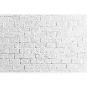 3 Boyutlu Beyaz Taş Desenli Duvar Kağıdı - Dkm655061