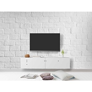 3 Boyutlu Beyaz Taş Desenli Duvar Kağıdı - Dkm655016 500x200 cm