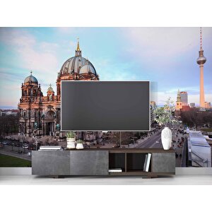 Almanya Berlin Katedrali Manzaralı Duvar Kağıdı - Dkm920037 500x240 cm