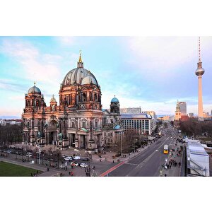 Almanya Berlin Katedrali Manzaralı Duvar Kağıdı - Dkm920101