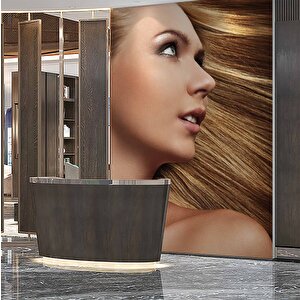 Güzellik Salonu Duvar Kağıdı Baskı - Dkm163086 100x300 cm