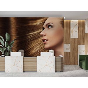 Güzellik Salonu Duvar Kağıdı Baskı - Dkm163086