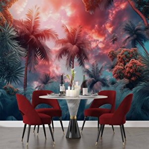 Tropikal Doğa Manzaralı Duvar Kağıdı - Dkm980033