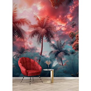 Tropikal Doğa Manzaralı Duvar Kağıdı - Dkm980016