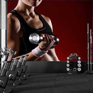 Spor Salonu Güç Temalı Duvar Kağıdı - Dkm350023 100x240 cm