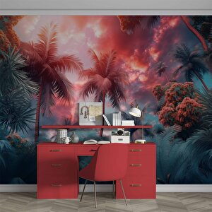 Tropikal Doğa Manzaralı Duvar Kağıdı - Dkm980008