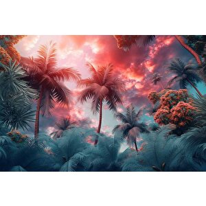 Tropikal Doğa Manzaralı Duvar Kağıdı - Dkm980008
