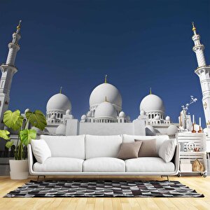 Şeyh Zayid Abu Dhabi Camisi Duvar Kağıdı - Dkm444070 275x280 cm