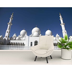 Şeyh Zayid Abu Dhabi Camisi Duvar Kağıdı - Dkm444096