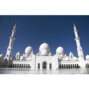 Şeyh Zayid Abu Dhabi Camisi Duvar Kağıdı - Dkm444096