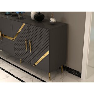 Fugadd (kb150) Konsol antrasit-altın Antrasit Gold