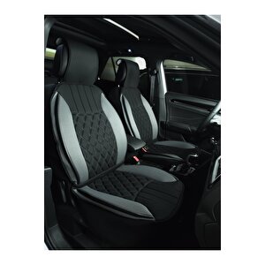 Citroen Xsara Lüx Oto Koltuk Minderi Ön Arka 5'li Set Elegance Serisi Siyah-gri Siyah - Gri