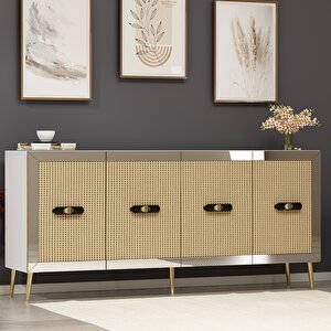 Darkdd (kb150) Konsol beyaz-hazeran-gümüş Beyaz-Gümüş