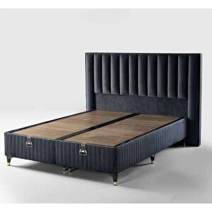 Çift Kişilik Baza Başlık Pedli Yatak King 140x200