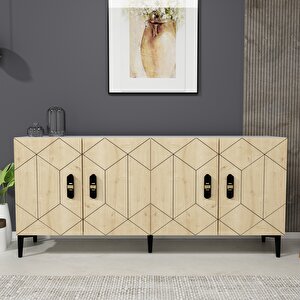 Crossdd (kb150) Konsol beyaz-safirmeşe Beyaz-Safir Meşe
