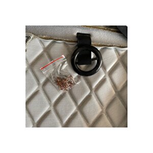 Porche Cayenne Lüx Oto Koltuk Minderi Ön Arka 5'li Set Elegance Serisi Bej 03-09