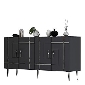 Li̇nedd (kb150) Konsol Antrasit-gümüş