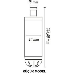 Midapo 12 Volt 1/4 Mini Dalgıç Pompa Mazot,su Yada Süt Pompası