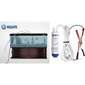 Midapo 12 Volt 1/4 Mini Dalgıç Pompa Mazot,su Yada Süt Pompası