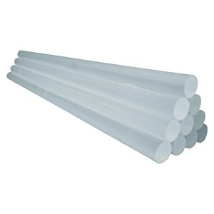 Mum Silikon Kalın Ø11.5x30 Cm Sıcak Mum Silikon Çubuk Uç 1 Kg (35 Adet)