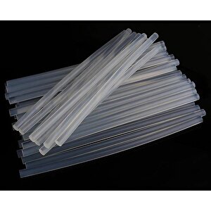 Mum Silikon Kalın Ø11.5x30 Cm Sıcak Mum Silikon Çubuk Uç 1 Kg (35 Adet)