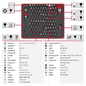 Hassas Bits Set 114 Parça - 49115040
