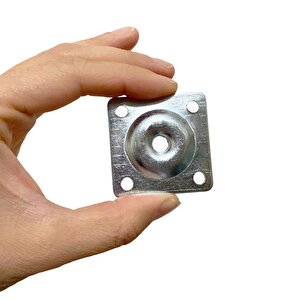 Ahşap Ayak 12 Cm 8'li Set Açık Meşe M8 Civatalı Bağlantı Aparatlı Dolap Mobilya Koltuk Kanepe Destek Ayağı Ayakları