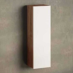 Badella Lines Banyo Boy Dolabı 33cm Beyaz Melamin
