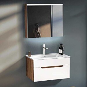 Badella Toledo Banyo Dolap Takımı Toledo 3985 V31 85 Cm Beyaz
