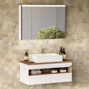 Badella Vital Banyo Dolap Takımı Vital 39100 V31 100cm Beyaz