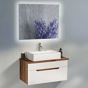 Badella Toledo Banyo Dolap Takımı Toledo 3985 V32 85cm Beyaz