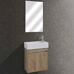 Lineart Moon Banyo Dolabı 50 Cm Cadiz