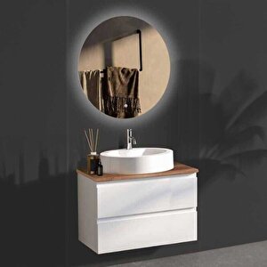 Badella Maya Banyo Dolap Takımı Maya 5585 V33 85cm Beyaz