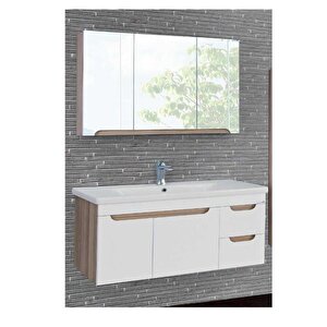 Lineart Enjoy Banyo Dolabı 90 Cm Atlantis-beyaz