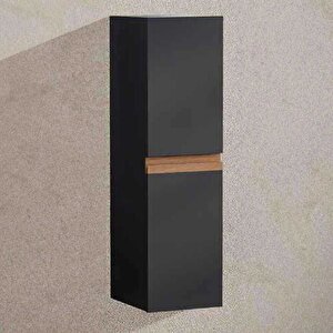 Badella Woodline Banyo Boy Dolabı 33cm Antrasit