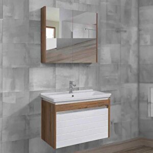 Lineart Delta Banyo Dolabı 60 Cm Salerno Beyaz