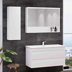 Lineart Soft 1000 Banyo Dolabı 100cm Beyaz