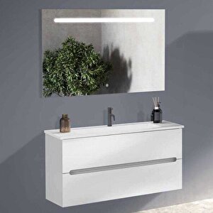 Badella Smart Banyo Dolap Takımı Smart 55120 V31 120cm Beyaz
