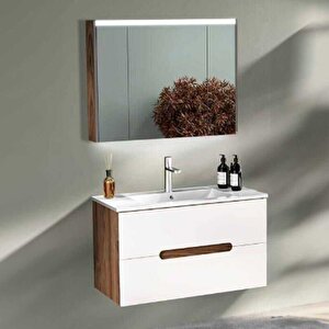 Badella Toledo Banyo Dolap Takımı Toledo 55100 V31 100cm Beyaz