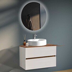Badella Lines Banyo Dolap Takımı Lines 5585 V32 85cm Ud
