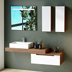Badella Toledo Banyo Dolap Takımı Toledo 28160 V31 160cm Beyaz