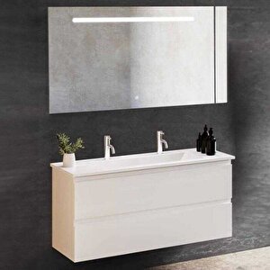 Badella Maya Banyo Dolap Takımı Maya 55120 V31 120cm Beyaz