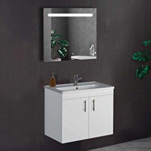 Badella Ronda Banyo Dolap Takımı Ronda 5581 V31 81cm Beyaz