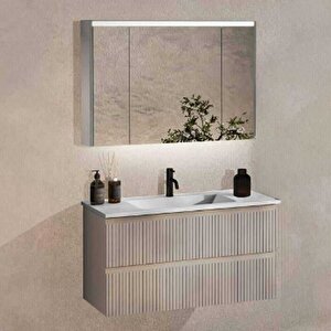 Badella Royal Banyo Dolap Takımı Royal 55100 V31 100cm Kumsal
