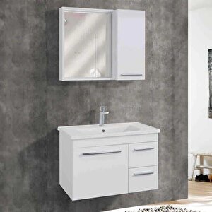Lineart Linea Banyo Dolabı 80 Cm Beyaz