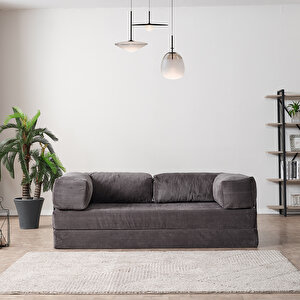 Lounge Aktivite Koltuğu Çok Amaçlı Koltuk Yatak Antrasit