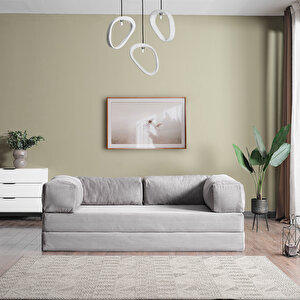 Lounge Aktivite Koltuğu Çok Amaçlı Koltuk Yatak Gri